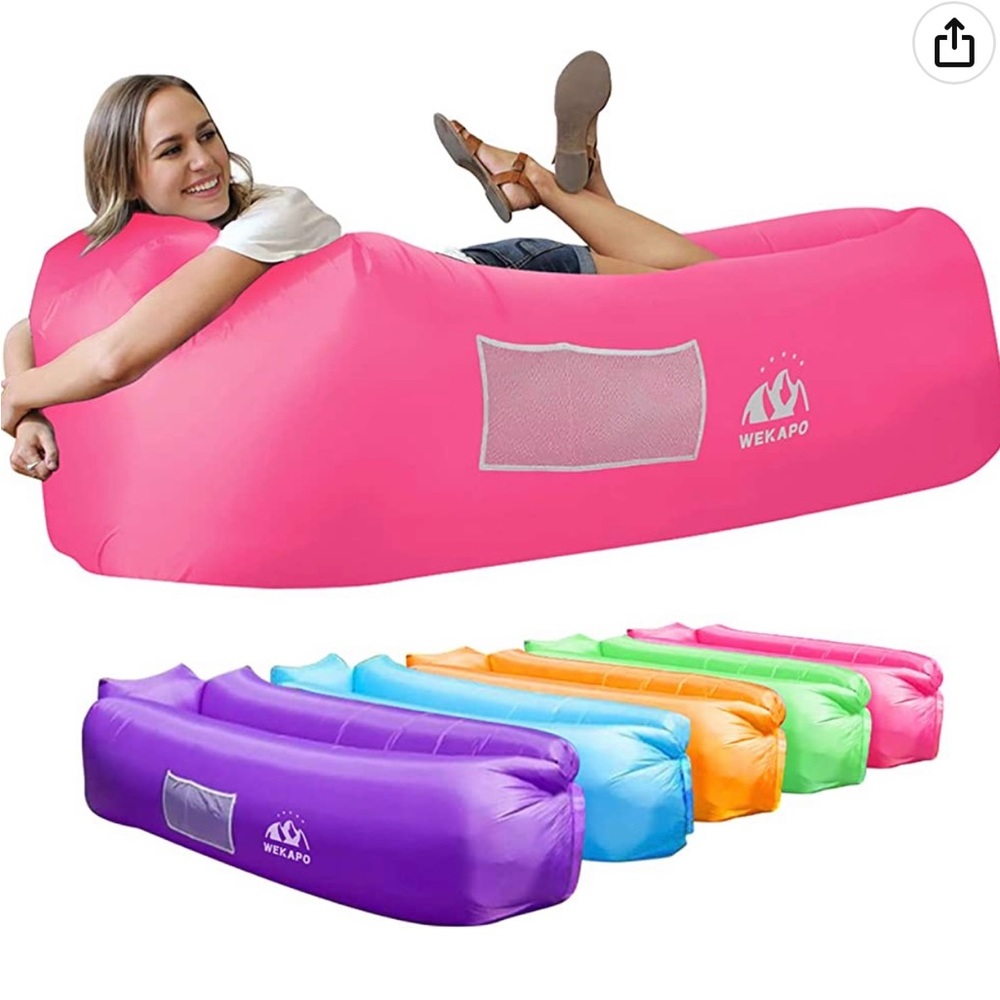Inflatable bed/sofa